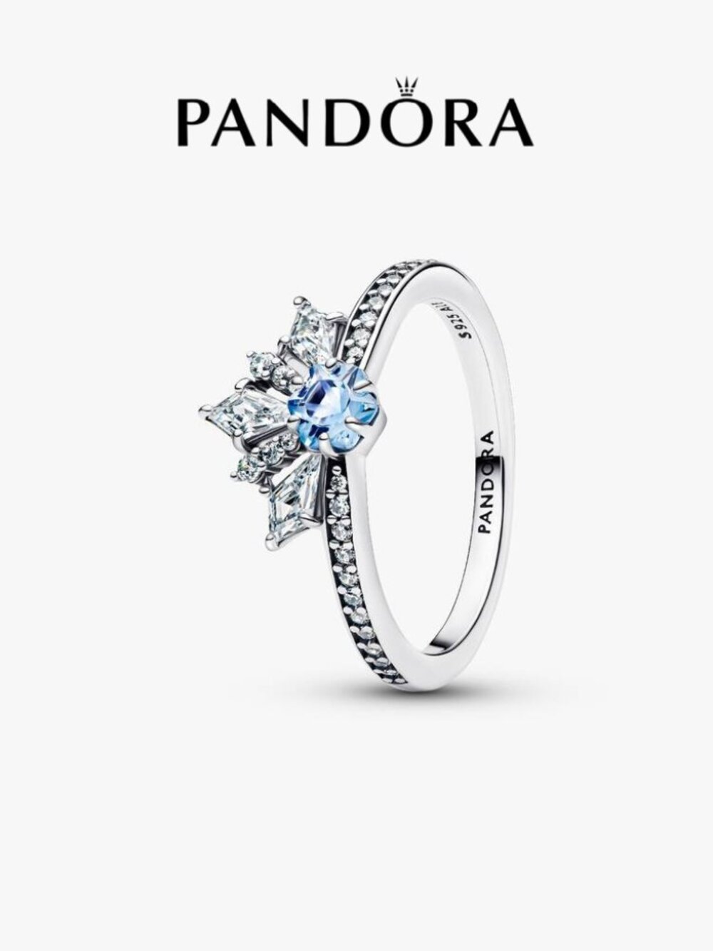 Pandora Disney Frozen Queen Elsa Tiara Ring